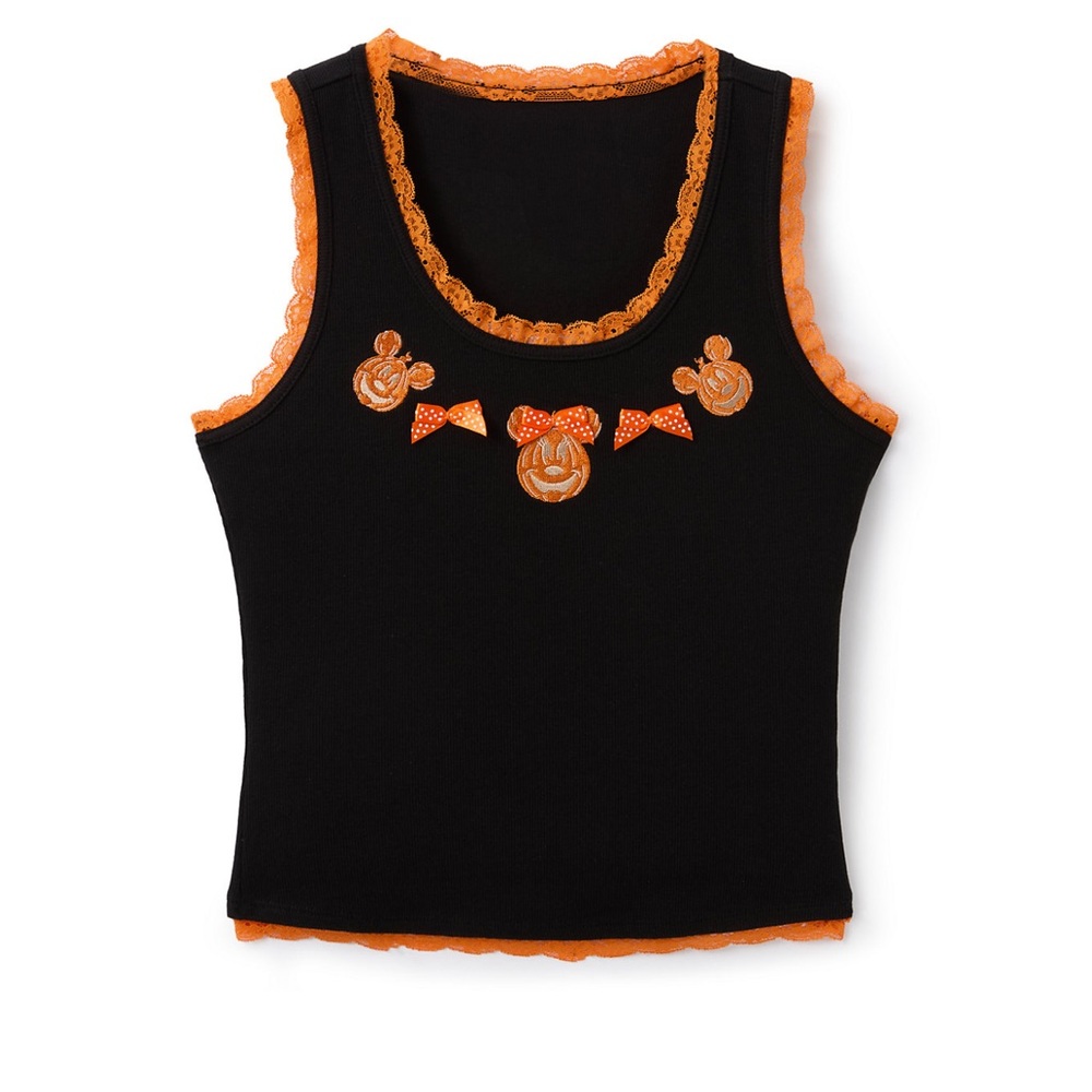 Her Universe Black and Orange Tank Top